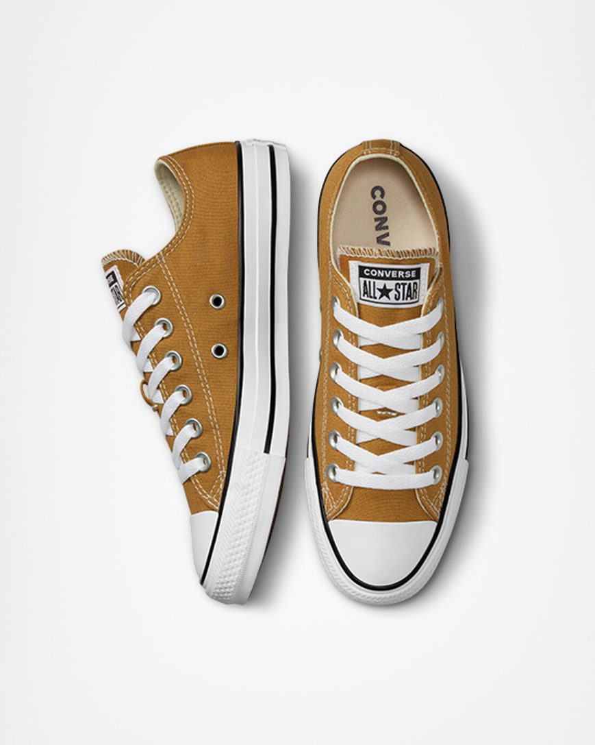 Zapatillas Bajas Converse Chuck Taylor All Star Seasonal Color Mujer Naranjas | PE 84WEL2